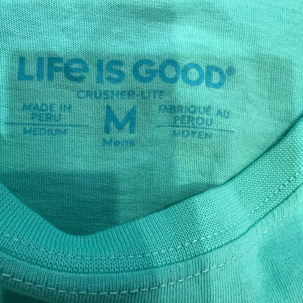 Life is Good Mint Green 'Just Add Water' Kayak Graphic Tee - Picture 3 of 6